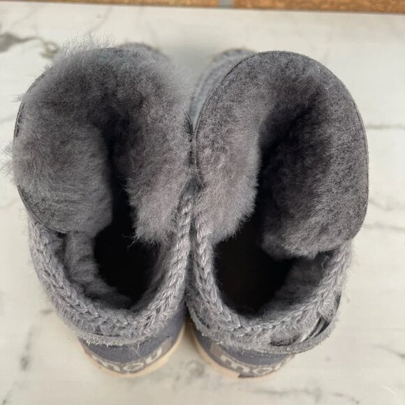 MOU Sneaker boots Lace-Up Size 37/7 Gray - Picture 7 of 8